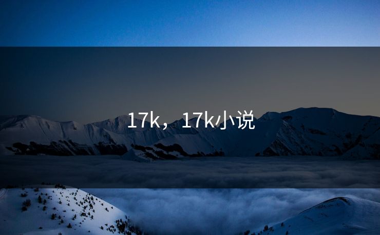 17k，17k小说