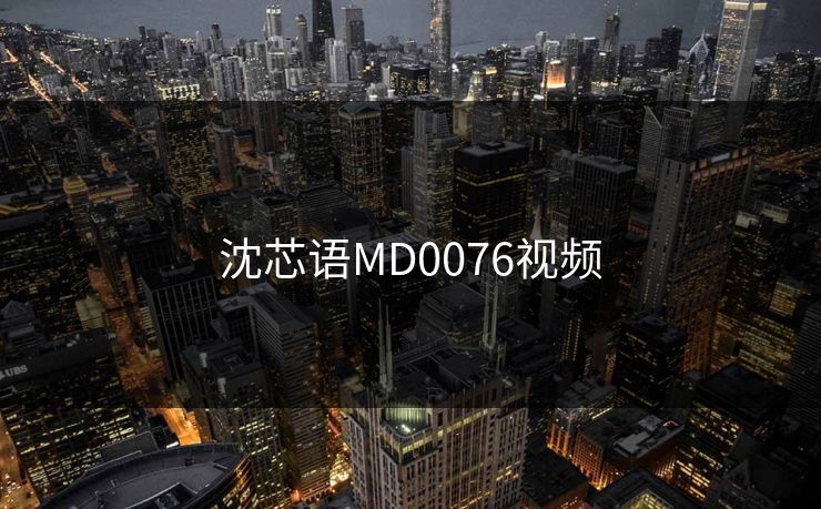 沈芯语MD0076视频